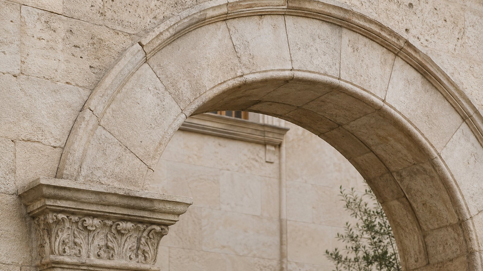 Stone archway — foundational architecture